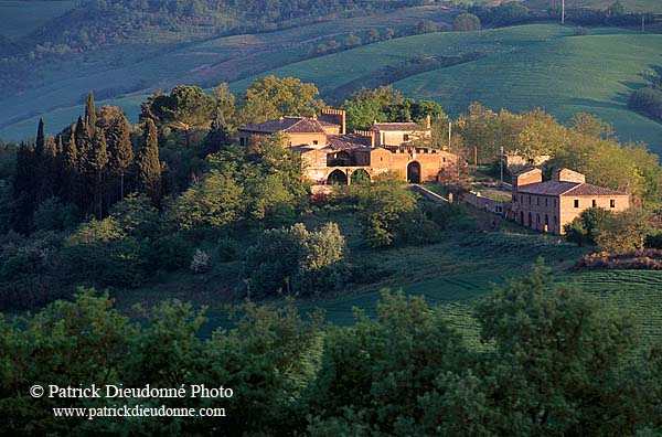 Tuscany, Crete region - Toscane, paysage des Crete    12267