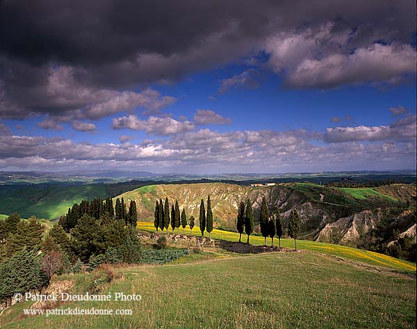 Tuscany, Volterra, Balze landscape  - Toscane, Volterra  12747