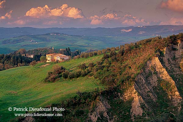 Tuscany, Volterra, Balze landscape  - Toscane, Volterra  12769