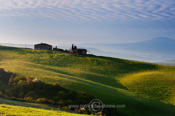 Rolling hills, Tuscany - Collines de Toscane - it01020