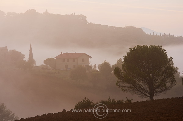 Near Pienza, Tuscany - Pres de Pienza, Toscane - it01834