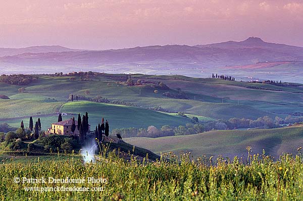 Tuscany, countryside in Val d'Orcia  - Toscane, Val d'Orcia  12662