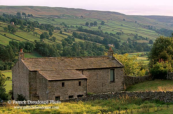 Swaledale, farm, Yorkshire Dales NP, England - Ferme, Swaledale 12790