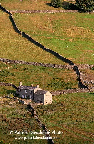 Arkengarthdale, farm, Yorkshire Dales NP, England - Ferme, Arkengarthdale  12847