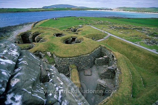 Jarlshof archeological site, Shetland -  Site archéologique de Jarlshof  12985