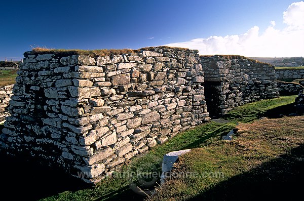 Clickhimin broch, Lerwick, Shetland, Scotland. - Broch de Clickhimin  13004