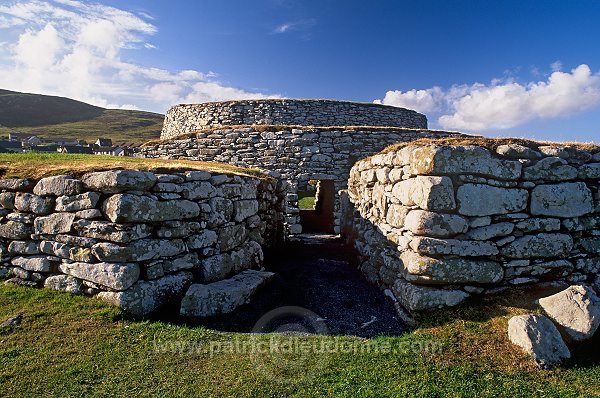 Clickhimin broch, Lerwick, Shetland, Scotland. - Broch de Clickhimin 13005