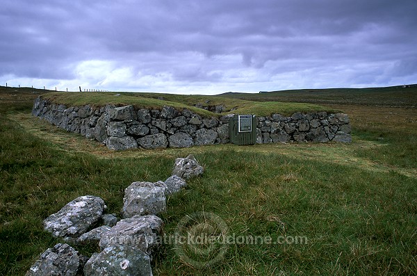 Stanydale Temple neolithic site, Shetland - Temple de Stanydale 13010