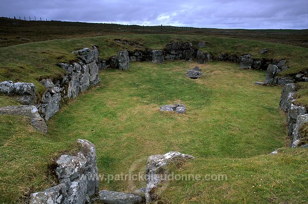 Stanydale Temple neolithic site, Shetland - Temple de Stanydale 13011