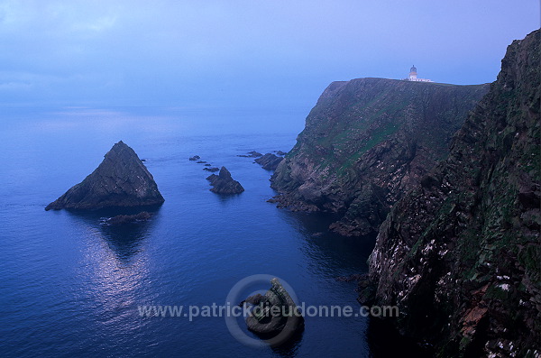 Fair Isle, north coast, Shetland, Scotland - Côte nord de Fair Isle  13037