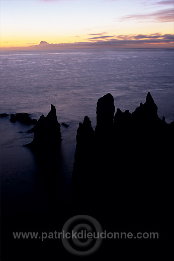Fair Isle, north coast, Shetland, Scotland -  Côte nord de Fair Isle 13039