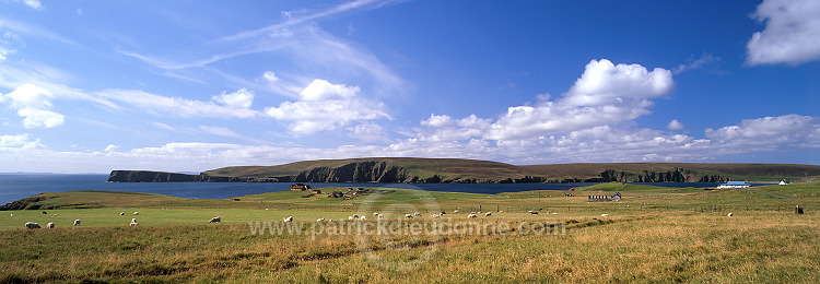 Looking west towards Lamb Hoga, Fetlar, Shetland - Vue vers Lamb Hoga, Fetlar 13090