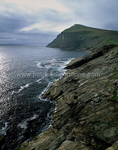 Foula, Shetland : The Noup (248 m) -  Falaises de The Noup, Foula 13148