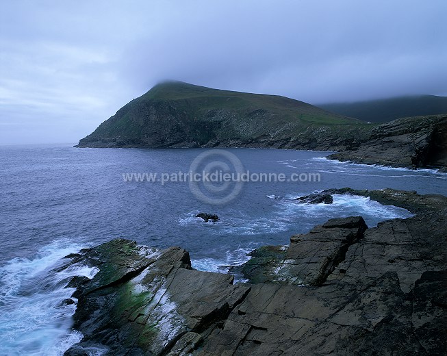 Foula, Shetland : The Noup (248 m) -  Falaises de The Noup, Foula  13146