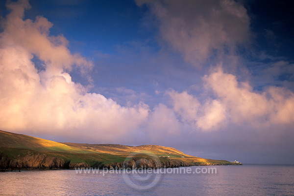 Bressay island, from Bressay Sound, Shetland. - Bressay, Shetland  13178