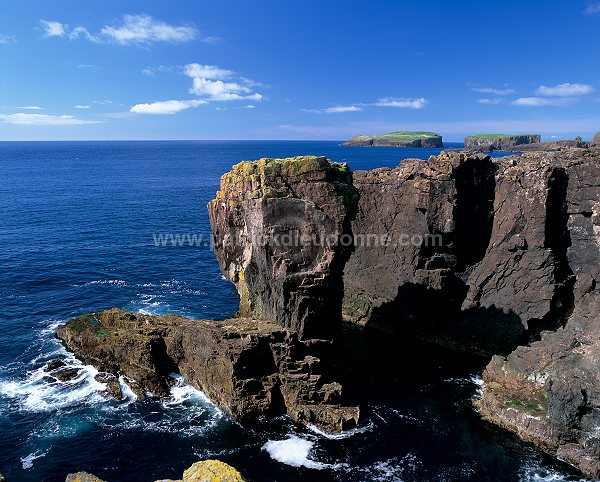 Volcanic rocks, Papa stour, Scotland - Roches volcaniques à Papa Stour 13206