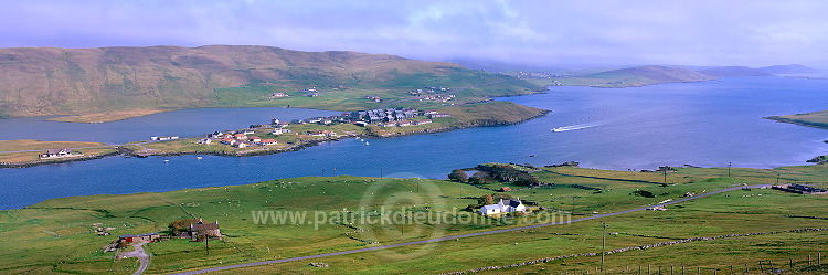 Weisdale voe, Mainland, Shetland - Vallée noyée de Weisdale, Shetland   13349