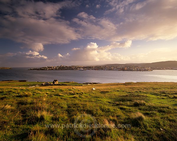 Bressay sound & Lerwick, Shetland - Détroit de Bressay et Lerwick  13293