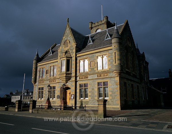 Town Hall, Lerwick, Shetland, Scotland - Hotel de ville de Lerwick 13300