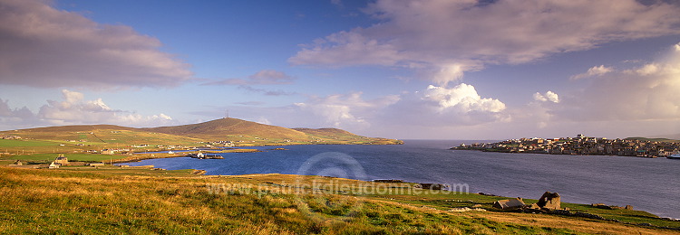 Lerwick and Bressay Sound - Lerwick et le détroit de Bressay, Shetland 13297