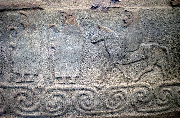 The Monk's Stone, Lerwick Museum, Shetland - Pierre des Moines 14160