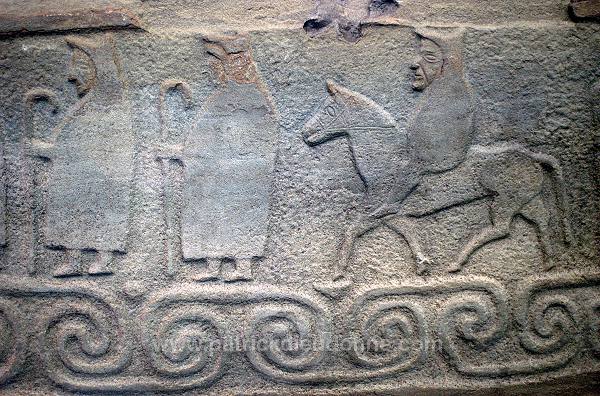 The Monk's Stone, Lerwick Museum, Shetland - Pierre des Moines 14160