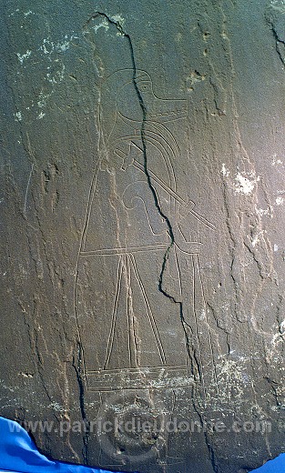 Pictish animal-headed carving, Lerwick Museum, Shetland - Figure gravée Picte 14161