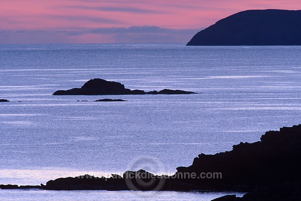 Sunset from West Burra, Shetland, Scotland - Couchant depuis West Burra 13374