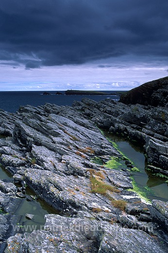 East Coast of Mousa, Shetland, Scotland - Cote est de l'île de Mousa 13400
