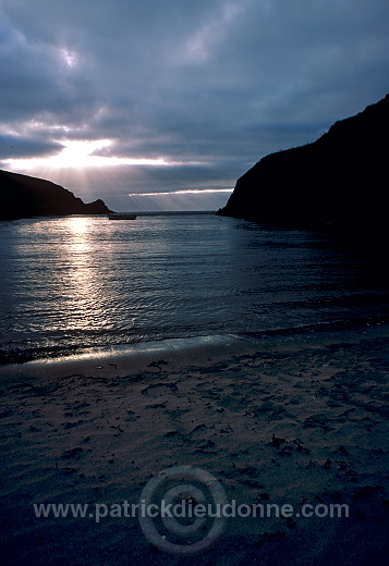 Muckle Sound at sunset, South Mainland -  Muckle Sound, Shetland  13410