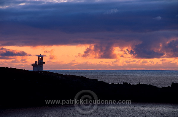 Sunset, Shetland Islands, Scotland -  Couchant sur l'ocean, Shetland 13412