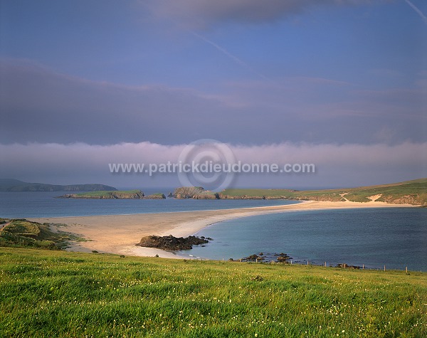 St Ninian sand tombolo, Shetland, Scotland - Tombolo de St Ninian 13370