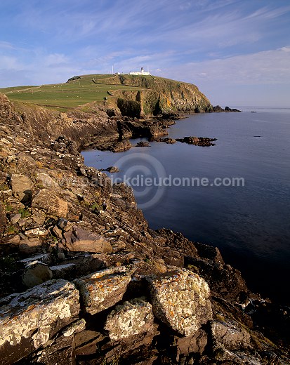 Sumburgh Head and lighthouse, Shetland - Sumburgh Head, Shetland  13426