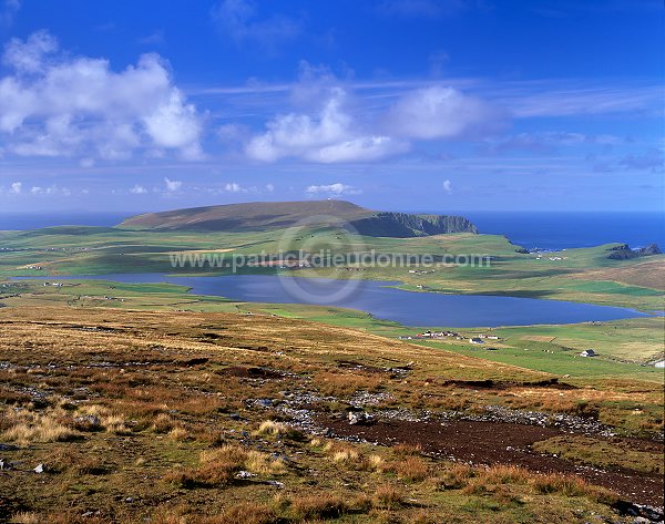 Loch of Spiggie and Mainland south-west coast, Shetland - Lac de Spiggie 13430