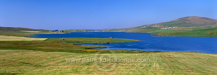 Loch of Spiggie, Shetland, Scotland - Lac de Spiggie, Shetland  13383