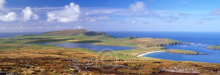Loch of Spiggie and Mainland south-west coast, Shetland - Lac de Spiggie 13439
