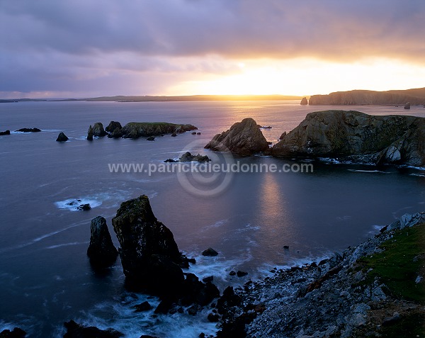 Ness of Hillswick west coast, Northmavine, Shetland -  Pointe d'Hillswick 13551