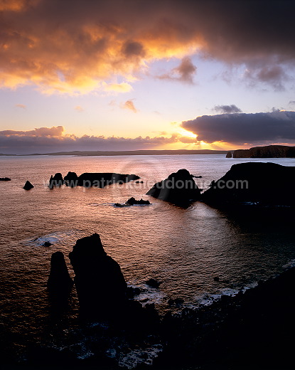 Hillswick Ness and The Drongs, Shetland -  Peninsule d'Hillswick  13553