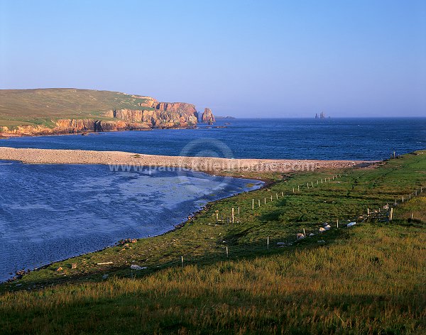 Brae Wick and The Drongs, Eshaness, Shetland -  Baie de Brae et Drongs  13592