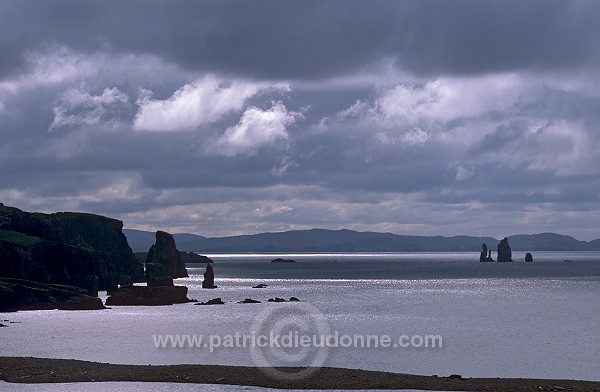 Brae Wick and The Drongs, Shetland -  Baie de Brae et les Drongs  13518