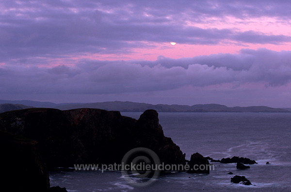 Hillswick Ness at dusk, Northmavine, Shetland -  Hillswick Ness au crépuscule  13651