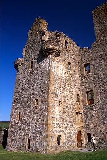 Scalloway castle, Shetland - Le château de Scalloway, Shetland  13675