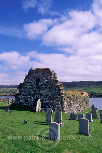 St Olaf's church, Unst, Shetland -  Eglise St Olaf, Unst, Shetland  13687