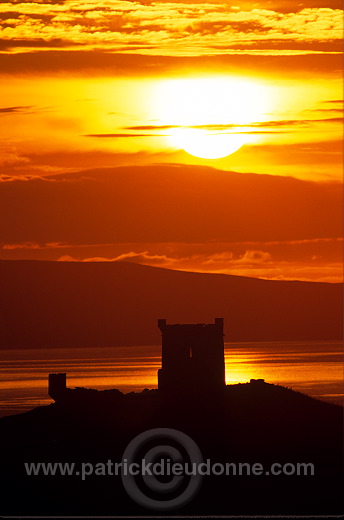 Brough Lodge castellated tower, Fetlar, Shetland - Brough Lodge   13703