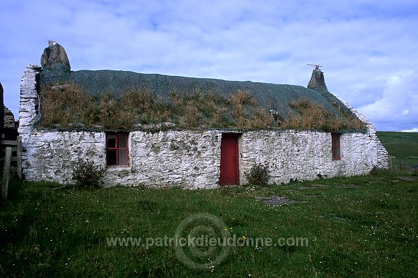 Traditional crofthouse,West Burra, Shetland - Maison traditionnelle 13732