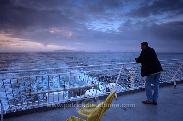 Leaving Shetland Islands - Départ des Shetland  13858