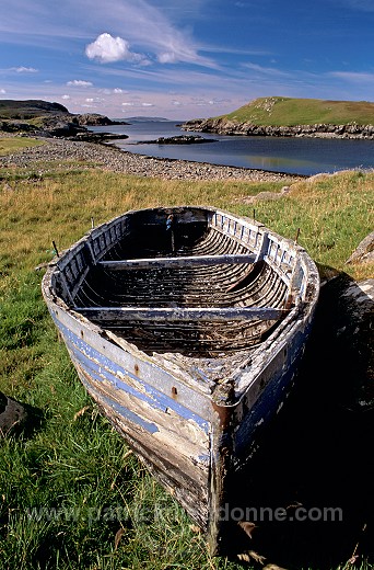 Fishing boat, Shetland, Scotland - Bateau de pêche dans les Shetland 13866