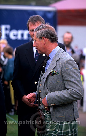 Prince Charles' visit to Shetland in 2000 - Visite du prince Charles à Lerwick  13964