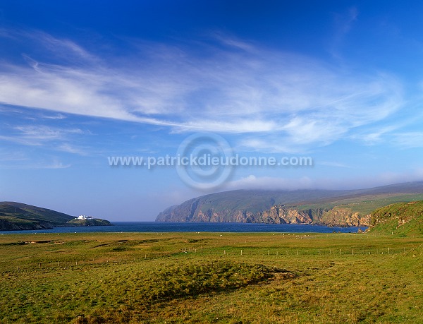 Burra Firth and Saxa Vord, Unst, Shetland - Baie de Burra Firth, Unst  14110