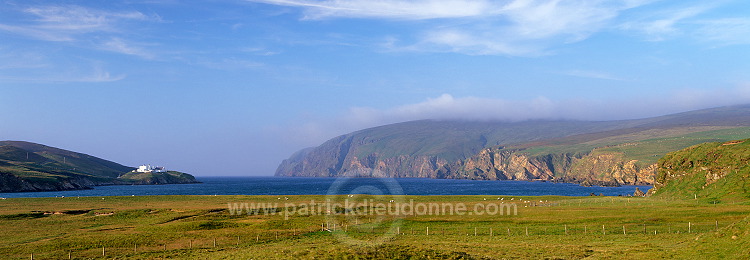 Burra Firth and Saxa Vord, Unst, Shetland - Baie de Burra firth, Unst  14111